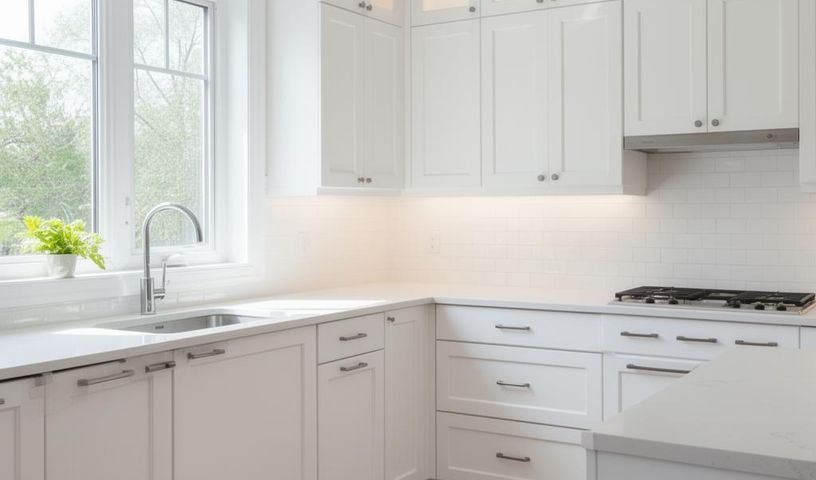 Cabinet painting services in Ottawa