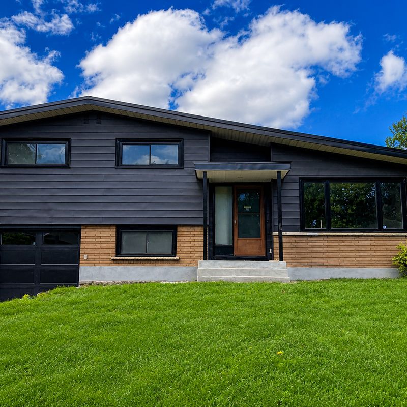 Ottawa home exterior after professional painting with updated siding colour