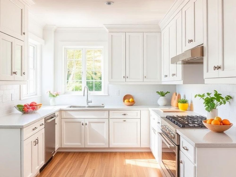 Freshly painted interior room in Chapel Hill, Orléans