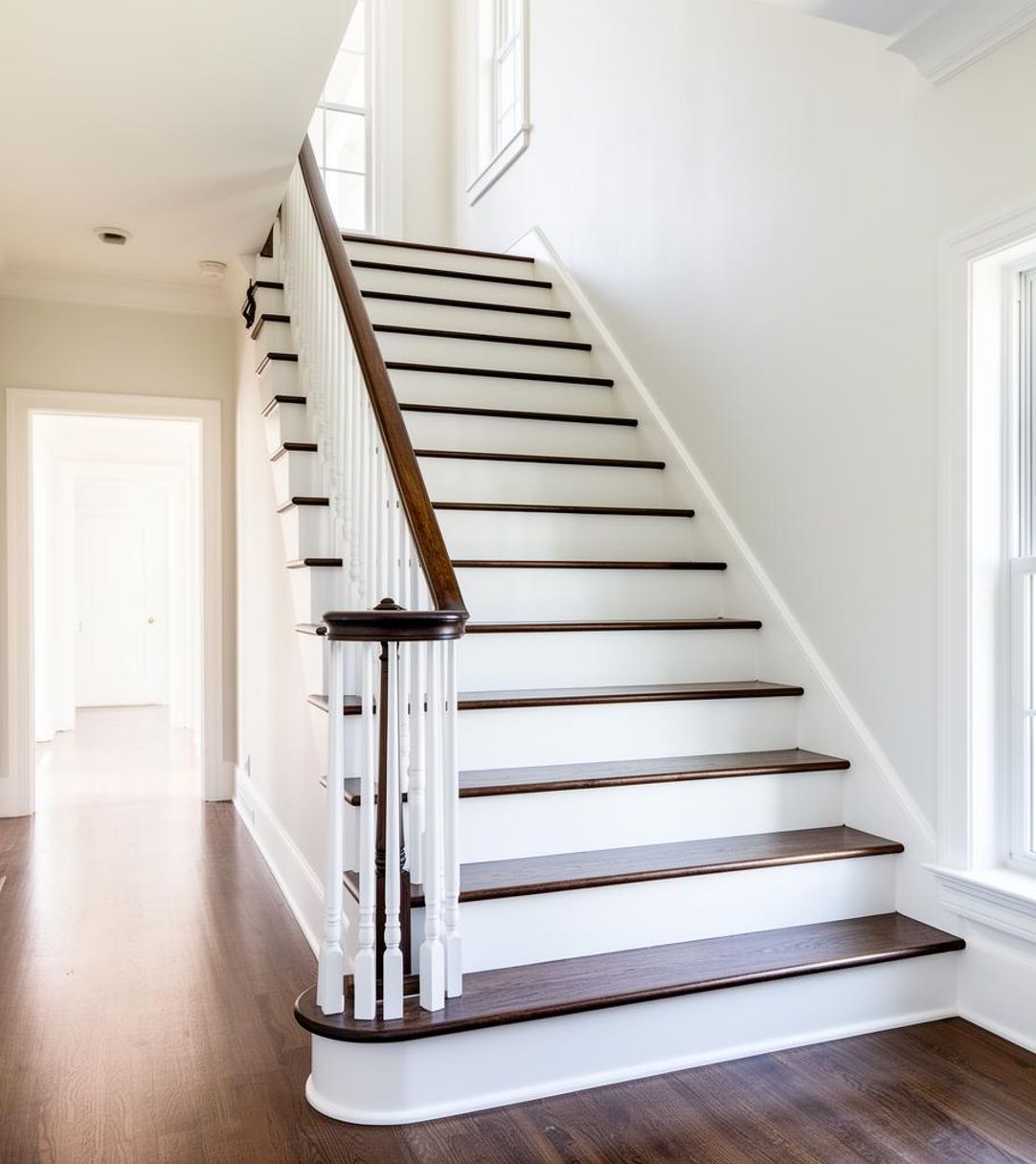 Professional staircase painting